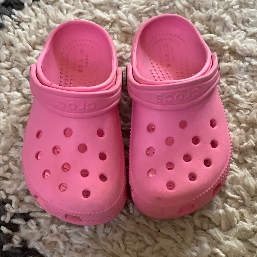 Toddler girl crocs
